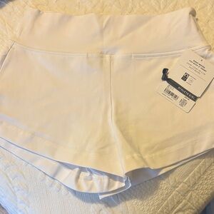 Athleta White Athletic Shorts